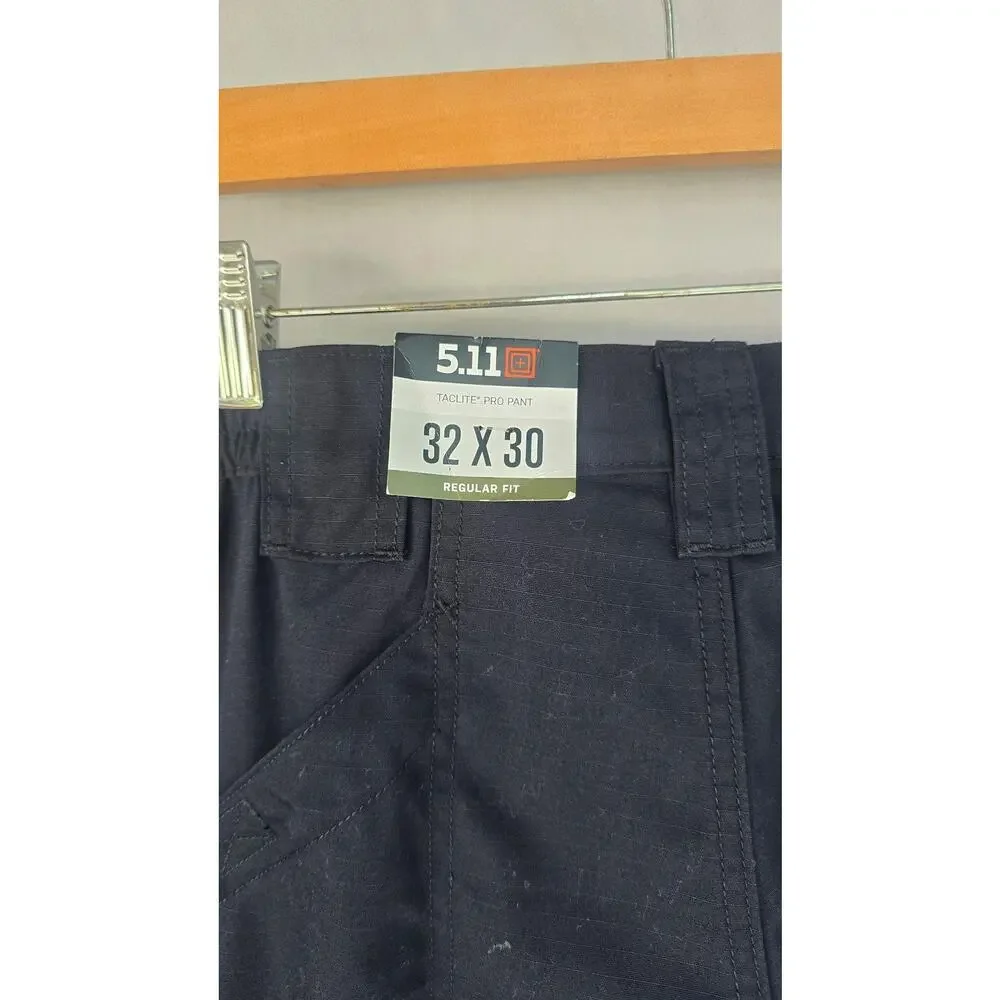5.11 Tactical Pants Men 32x30 Blue Taclite Pro Cargo Water Resistant Teflon